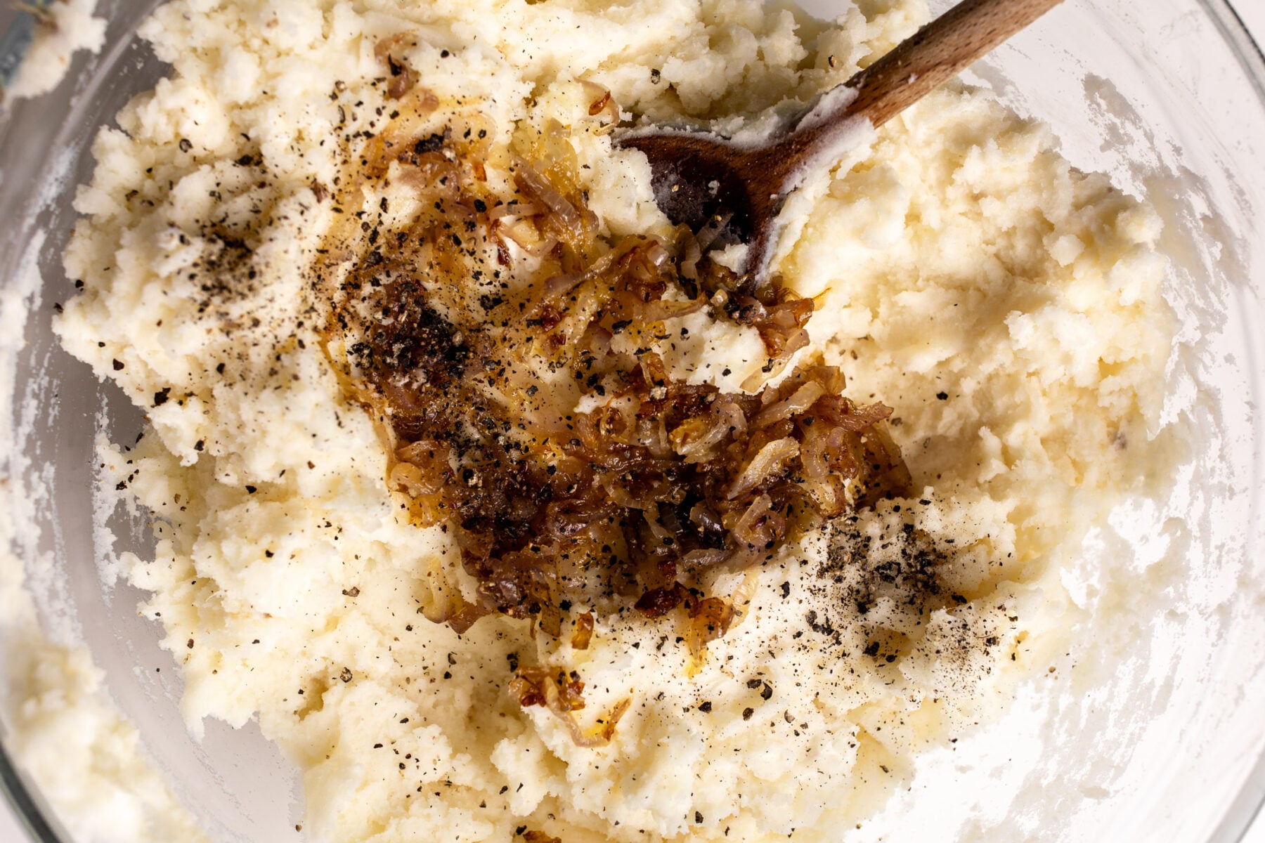 caramelized shallot mashed potatoes recipe.
